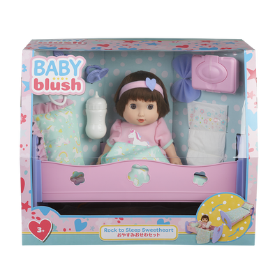 Baby Blush Rock To Sleep Sweetheart Doll Set 
