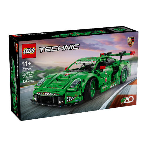 (Pre-Order) LEGO Technic Porsche 911 GT3 R REXY AO Racing Car 42224 (Estimated Early Jan 2026) 