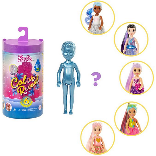 Barbie Reveal Chelsea Doll Glitter Series - Assorted