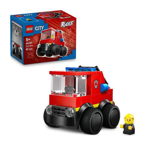  (Pre-Order) LEGO City Rides &ndash; Fire Truck 60482 (Estimated Early Jan 2026)