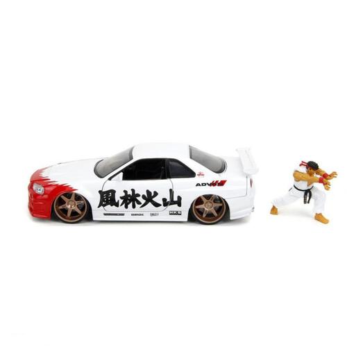 JADA 1:24 Street Fighter II W/Ryu