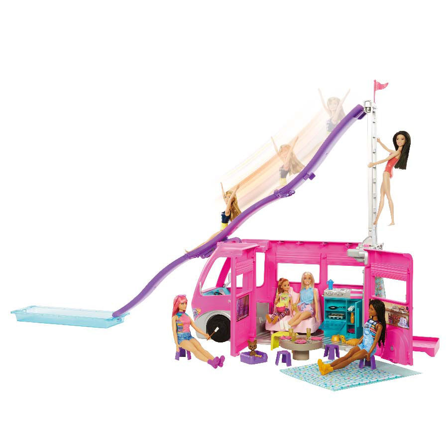 Barbie Dream Camper Vehicle Playset Toys