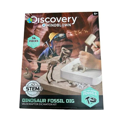 Discovery Mindblown Dinosaur Fossil Dig