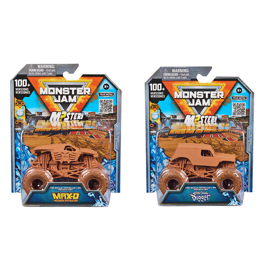 Monster Jam Vehicles 1 64 Mystery Mudders Toys R Us Brunei Official Website