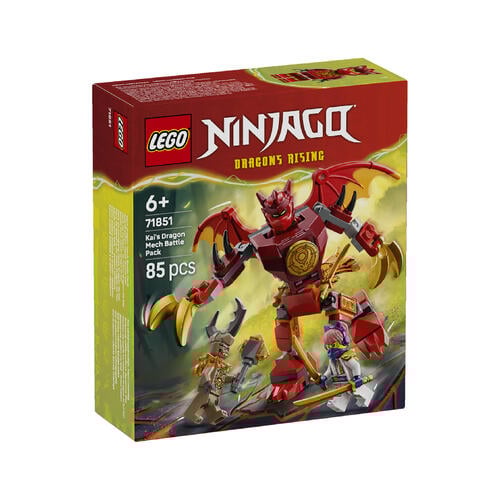 (Pre-Order) LEGO NINJAGO Kai&rsquo;s Dragon Mech Battle Pack 71851 (Estimated Early Jan 2026)