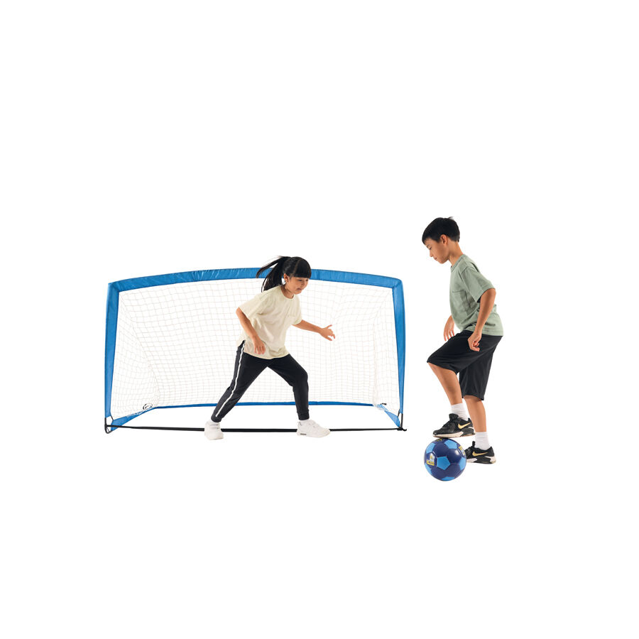 KiBiGOAL サッカーゴール、キッズサッカーゴール、ホワイト 折り畳み式サッカーゴール 60cm x 45cm、子供用サッカーゴール  庭/屋内/屋外サッカー玩具用
