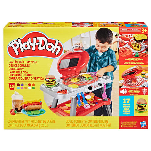 Play Doh Sizzlin Grill Playset
