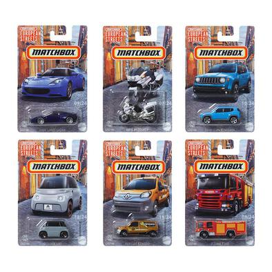 Matchbox European Street - Assorted