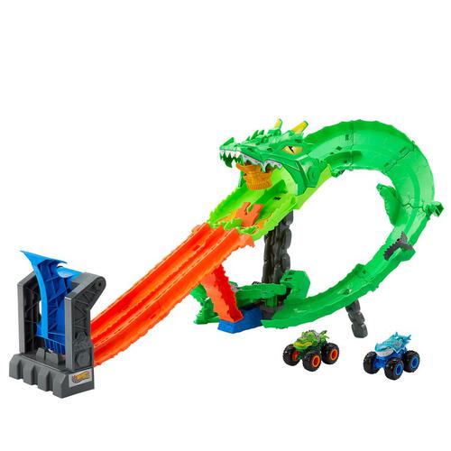 Hot Wheels Monster Truck Dragon Destruction
