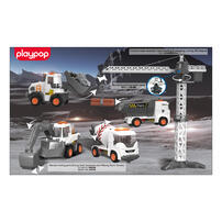 playpop Space Construction Vehicles Set