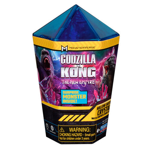Godzilla x Kong 2 Inch Hollow Earth Crystal With Surprise Monster Blind Pack