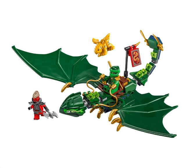 Green ninjago lego dragon new arrivals