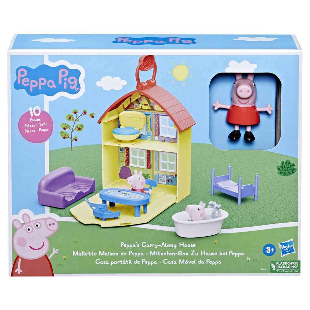 Peppa Pig Peppa s Carry Along House Toys R Us Brunei Official Website