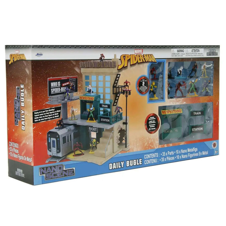 Marvel Spider Man New York City Deluze Nano Scene Toys R Us Brunei