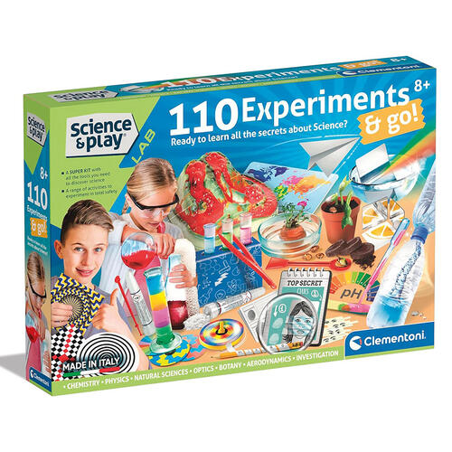 Clementoni Science In 110 Experiment Set