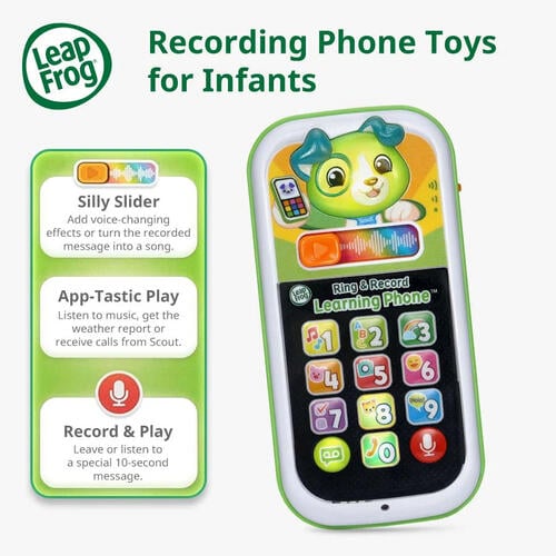 LeapFrog Scout's Ring and Record Learning Phone