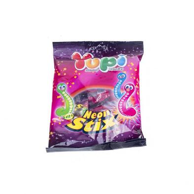 Yupi Gummy Candies - Neon Stix 120G