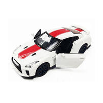 playpop 5.5" License Diecast Car - 1:32 Nissan Gt-R(R35) (Light & Sound)