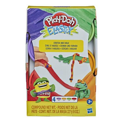 Play-Doh Elastix Compound 4 Pack - Assorted