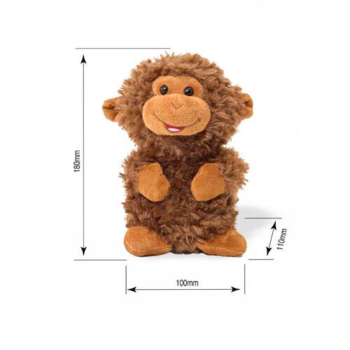  My Story My Furry Fantasy Talk Back Monkey Soft Toy
