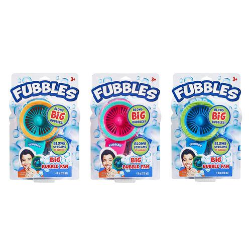 Fubbles Big Bubble Fan - Assorted