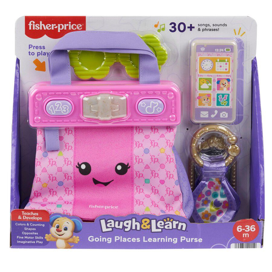 Fisher price pink purse discount