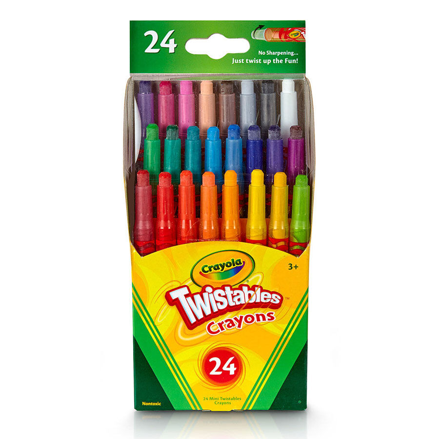 Crayola 24 Ct Mini Twistable Crayons Toys R Us Brunei Official Website