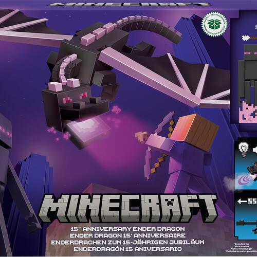 Minecraft 3.25" Ender Dragon 15th Anniversary Edition
