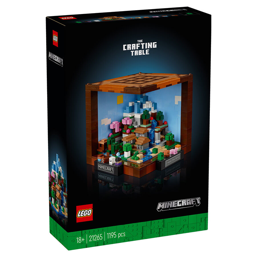 Lego minecraft enchantment table clearance