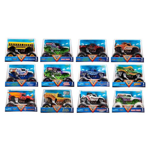 Monster Jam 1:24 Monster Truck Die Cast Vehicle - Assortment