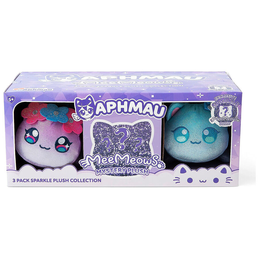 Aphmau MeeMeow 6 Inch Soft Toy Sparkle Collection Set - 3