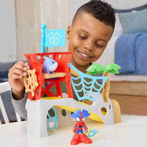 SAF Spidey Island Playset