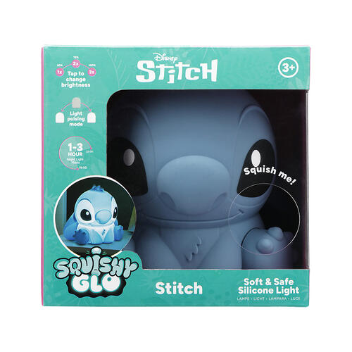 Paladone Squishy Glo Rechargeable Disney Stitch Silicone Light