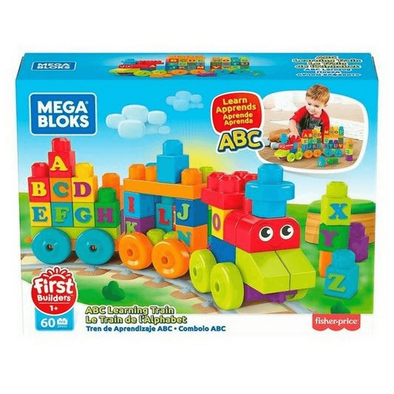 Mega Bloks Building Basics ABC Learning Train