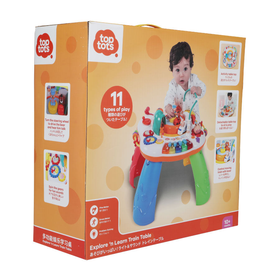 Top Tots Explore 'n Learn Train Table | Toys”R”Us – Brunei