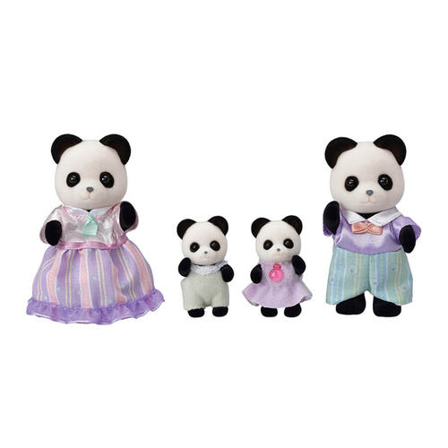 Sylvanian Pookie Panda Family