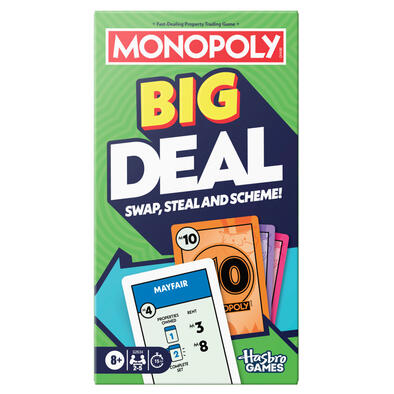 Monopoly Big Deal Card Game (English Version)