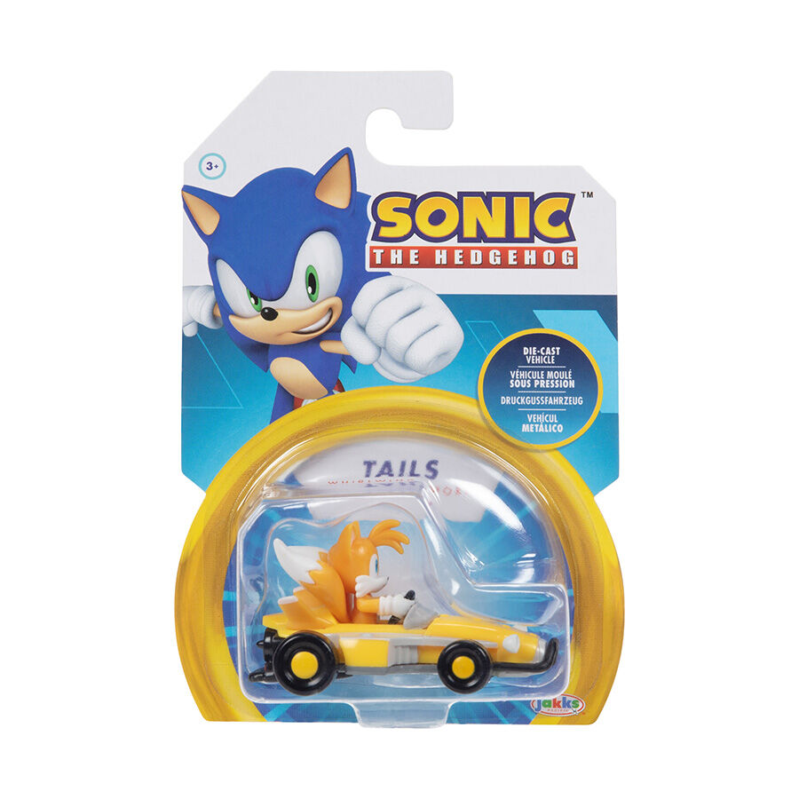 Sonic The Hedgehog 1 64 Die cast Vehicle Tails Toys R Us Brunei Official Website