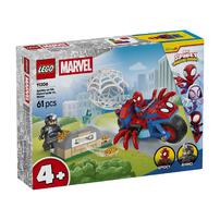 LEGO Marvel Spidey And His Amazing Friends Spidey on his Motorcycle vs. Rhino 11206