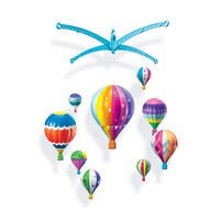 4M Paint Your Own Hot Air Balloons Mobile