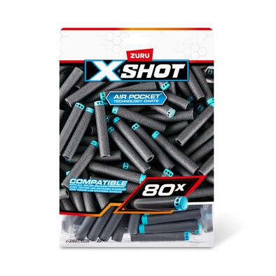 X-Shot Excel Darts Refill Pack (80 Darts)