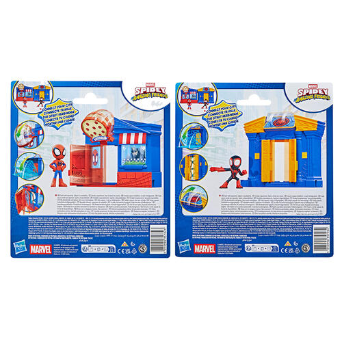 Marvel Spidey And His Amazing Friends City Blocks Playsets - Assorted (1 Pc)