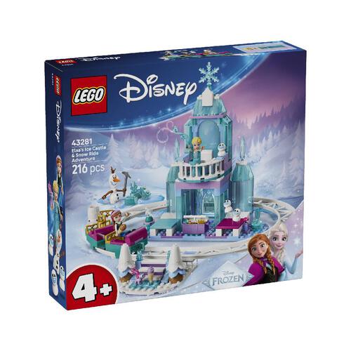 (Pre-Order) LEGO Disney Frozen Elsa&rsquo;s Ice Castle & Snow Ride Adventure 43281 (Estimated Early Jan 2026)