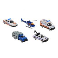 playpop 5-Pack Diecast Vehicles - Police