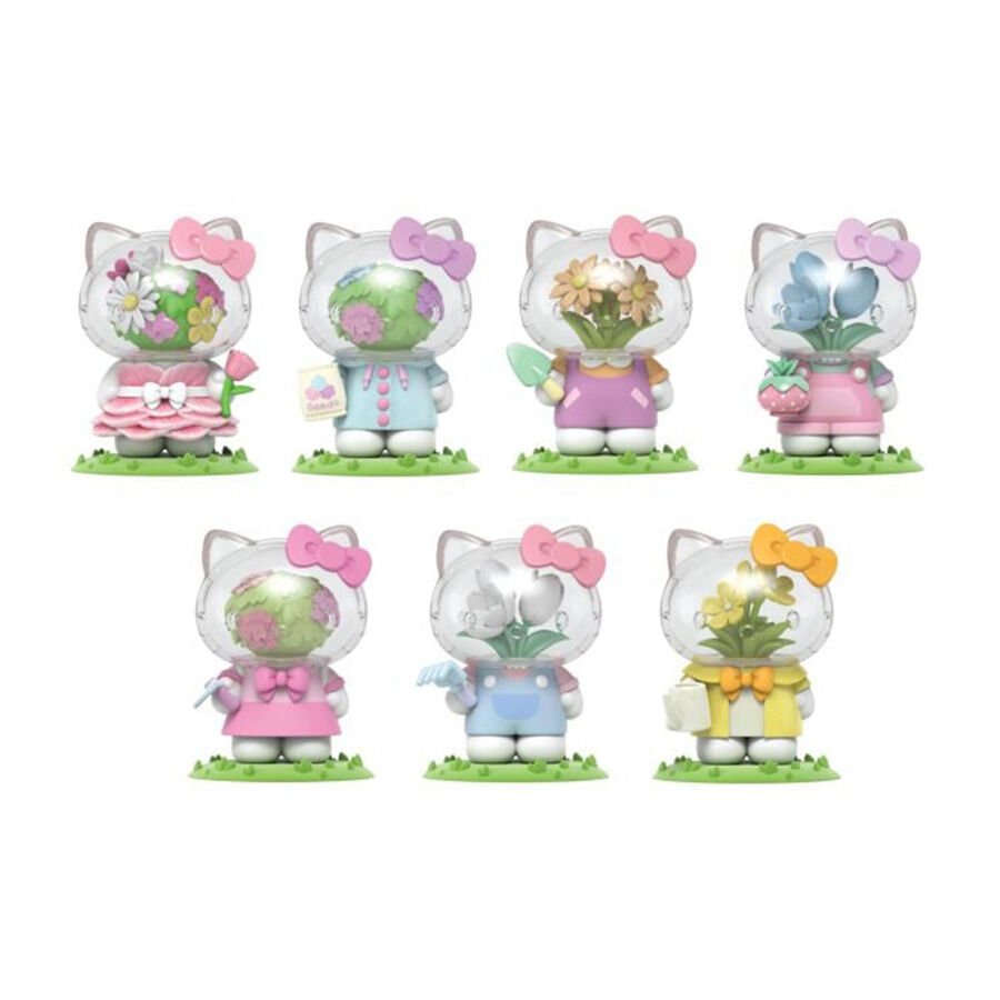 ✫新品未開封品　HELLO KITTY ROOKIES フィギュアセット ✫ Hello Kitty and Friends 4-Inch Ultra-Premier 6-Figure Set | Jazwares