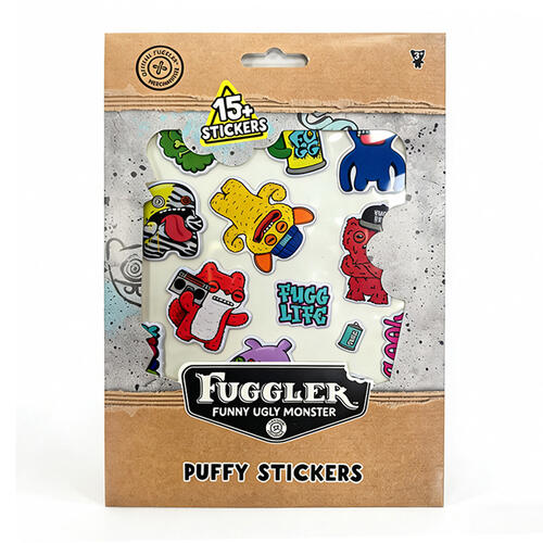 Fuggler A5 Sheet Of Puffy Sticker