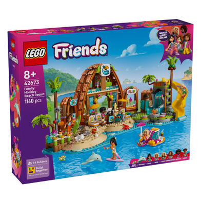 LEGO Friends Family Vacation Beach Resort 42673