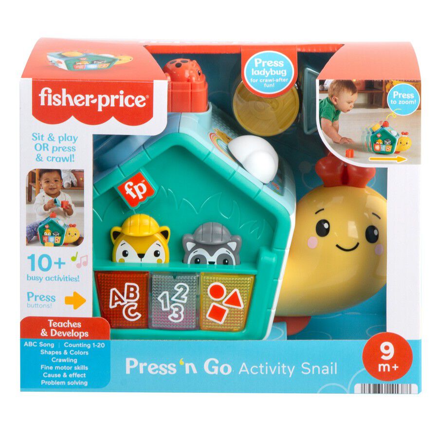Fisher Price Press n Go Activity Snail Toys R Us Brunei Official Website