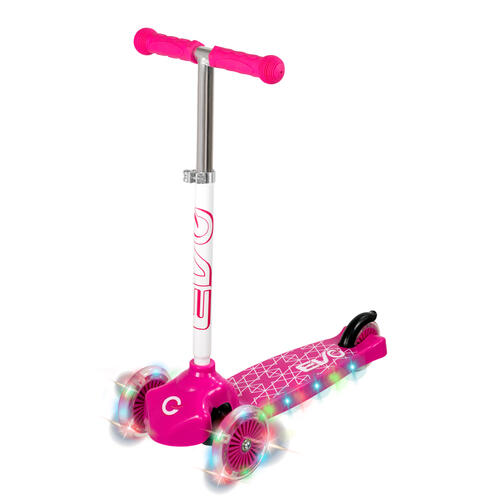 EVO Light Up Move N Groove Scooter Pink