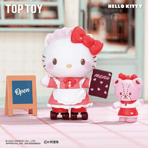 TOPTOY Sanrio Characters Roller Skating Restaurant Series Figure Blind Box - Assorted (1 Pc)